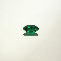 Изумруд гидротермальный, маркиз 10*5 мм