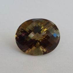 Раухтопаз, овал 19*23 мм