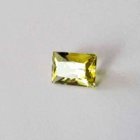 Цитрин, багет, 20*15 мм