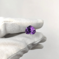 Аметист, сердце 10*12 мм