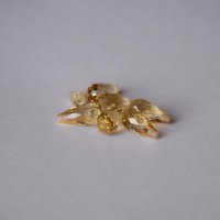 Цитрин выращенный, бриолет, 6.5*13 мм