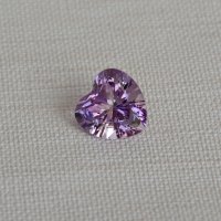 Аметист выращенный, сердце, 15.5*15.5 мм