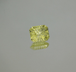 Цитрин, октагон фантазийный 10*12 мм