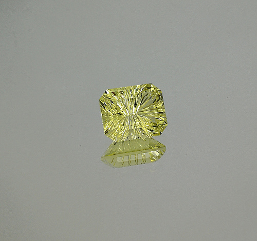 Цитрин, октагон фантазийный 10*12 мм