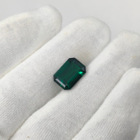 Изумруд гидротермальный, октагон 14*10 мм