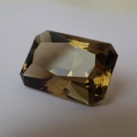 Раухтопаз, октагон 20*14 мм