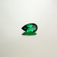 Изумруд гидротермальный, груша 14*8 мм