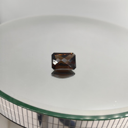 Раухтопаз, октагон 18*13 мм