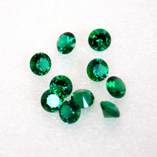 Изумруд гидротермальный, круг 7.0 мм