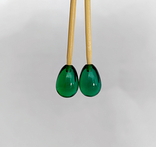 Изумруд гидротермальный, бриолет 7*10 мм