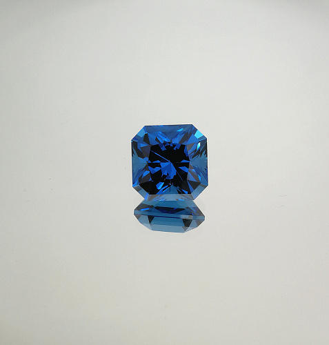 Наноситал topaz swiss blue, октагон 14*14 мм