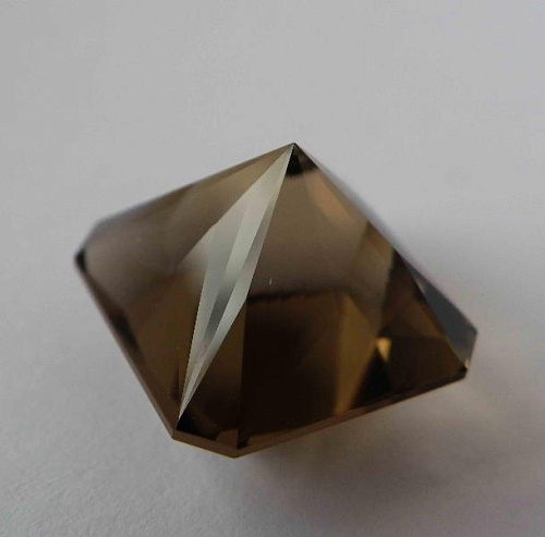 Раухтопаз, октагон 14*14 мм