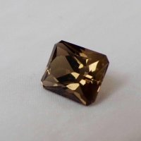 Раухтопаз, октагон 9*11 мм