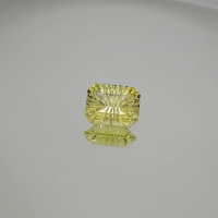 Цитрин, октагон фантазийный 10*13 мм