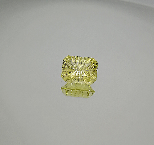 Цитрин, октагон фантазийный 10*13 мм