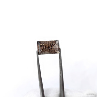 Раухтопаз багет фантазийный 10*17 мм