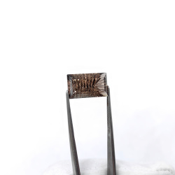 Раухтопаз багет фантазийный 10*17 мм