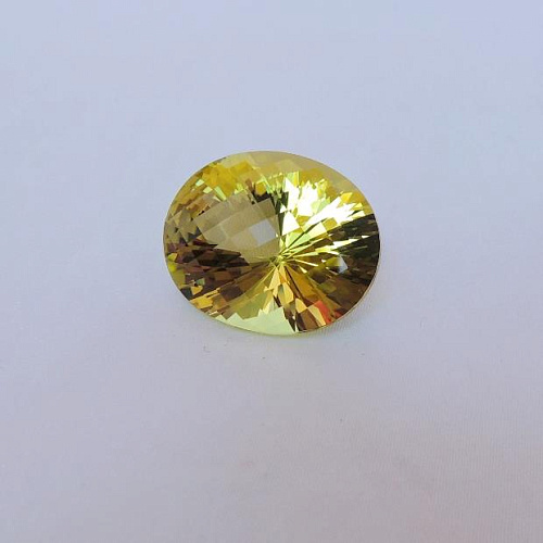 Цитрин, овал, 19*23 мм