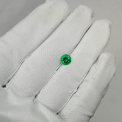 Изумруд колумбийский гидротермальный круг 8 мм