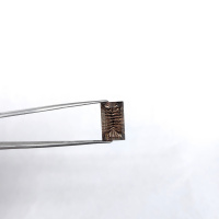 Раухтопаз багет фантазийный 10*17 мм