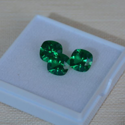 Наноситал изумруд, кушон 10*10 мм