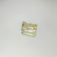 Цитрин светлый, багет фантазийный 10*17 мм