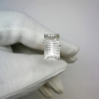 Горный хрусталь багет фантазийный 10*17 мм