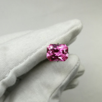 Рубин выращенный, октагон 8*10 мм