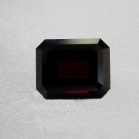 Гранат темный, октагон 8*10 мм