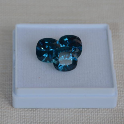 Наноситал лондон топаз, кушон 12*12 мм