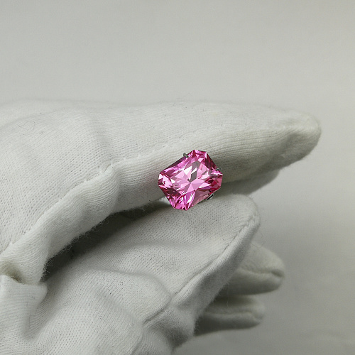 Рубин выращенный, октагон 8*10 мм