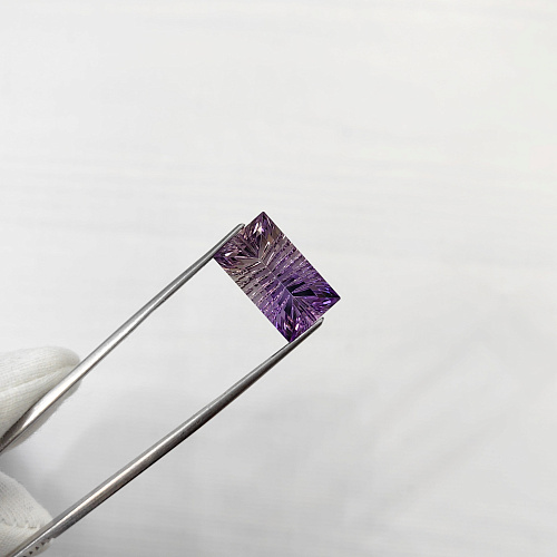 Аметрин багет фантазийный 10*17 мм