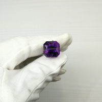 Аметист октагон 14*14 мм